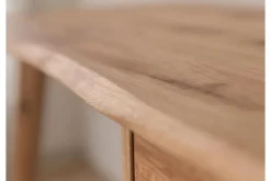Scrittoio in legno naturale massello oliato