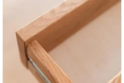 Scrittoio in legno naturale massello oliato