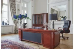 Scrivania angolare classica 280 cm PRESTIGE B810