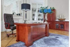 Scrivania classica per ufficio in legno PRESTIGE B610 1,6 Metri