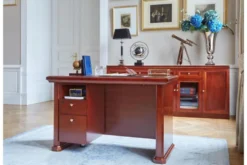 Scrivania classica per ufficio PRESTIGE B420 1,2 Metri
