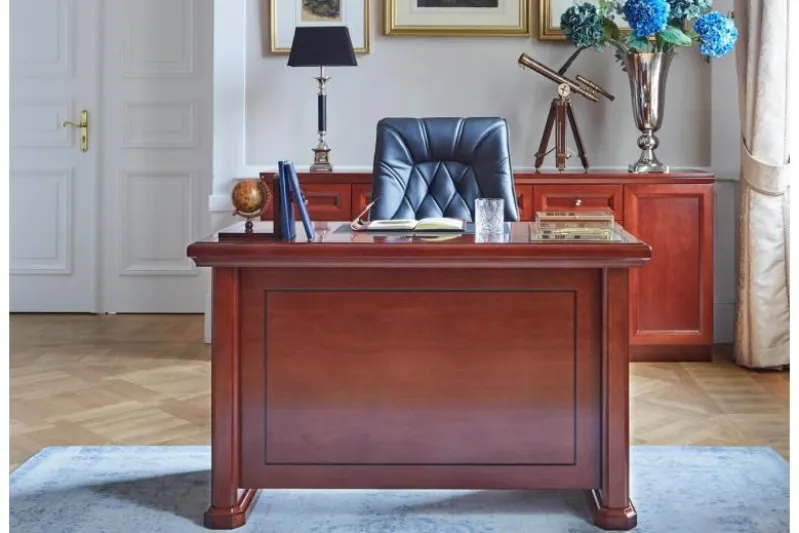 Scrivania classica per ufficio PRESTIGE B420 1,2 Metri