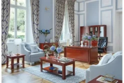 Scrivania direzionale in stile classico per ufficio PRESTIGE B620 1,7 Metri