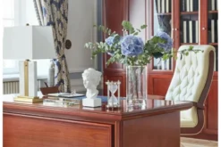 Scrivania direzionale in stile classico per ufficio PRESTIGE B620 1,7 Metri