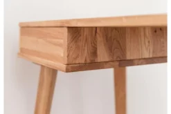 Scrivania in rovere massello naturale oliato