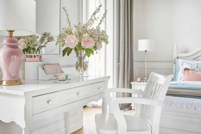 Scrivania Princess 859 colore Bianco