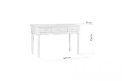 Scrivania Princess 859 colore Bianco
