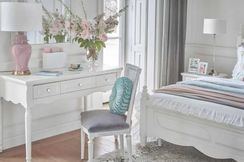 Scrivania Princess 859 colore Bianco