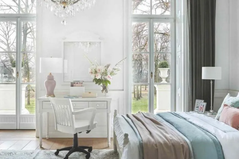 Scrivania Princess 859 colore Bianco