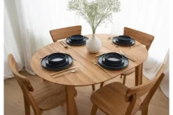 Sedia da pranzo rovere massello oliato LEON