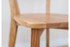Sedia da pranzo rovere massello oliato LEON