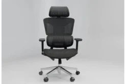 Sedia ergonomica ufficio nera ERGO OMEGA
