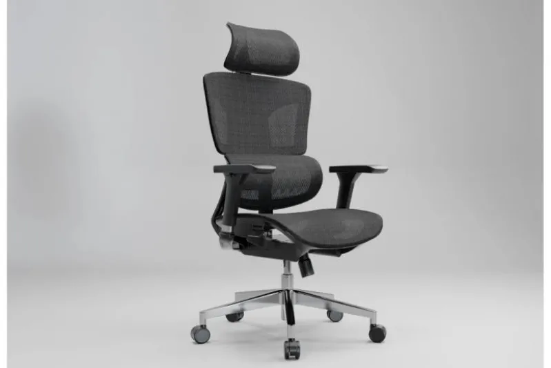 Sedia ergonomica ufficio nera ERGO OMEGA