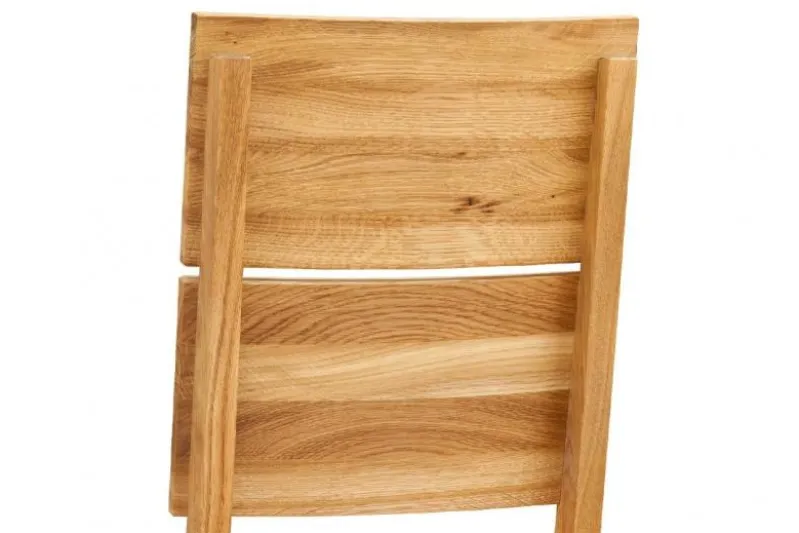 Sedia legno massello di rovere nodato VERTO