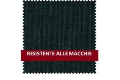 Sedia poltroncina imbottita verde OLBIA