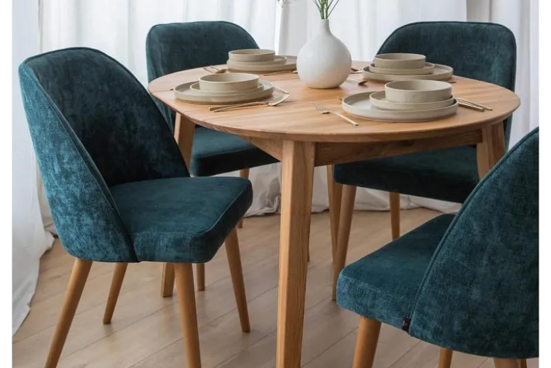 Sedia poltroncina imbottita verde OLBIA