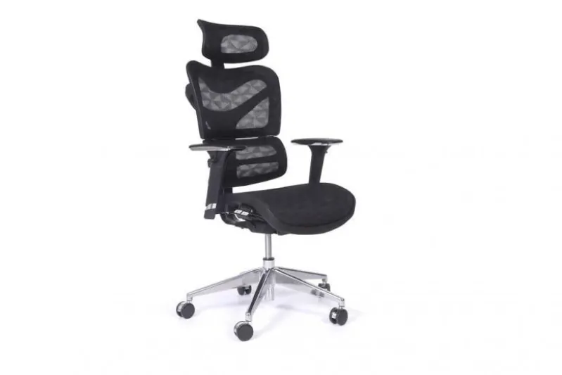 Seduta ergonomica da ufficio Ergo 600 Nero