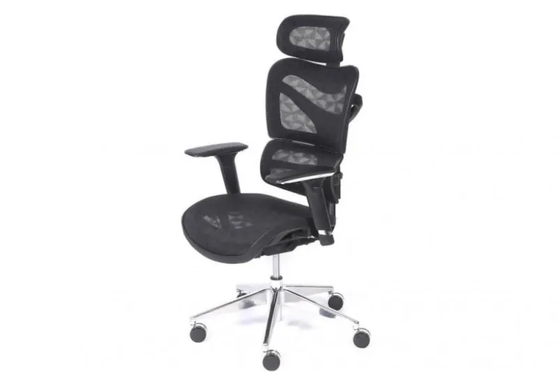 Seduta ergonomica da ufficio Ergo 600 Nero
