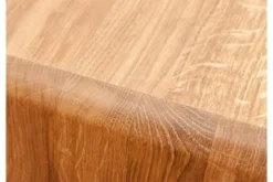 Set 3 mensole legno naturale massello di rovere oliato