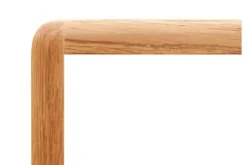 Set 3 mensole legno naturale massello di rovere oliato