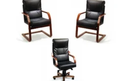 Set poltrone ufficio presidenziale + 2 ospiti IURIS