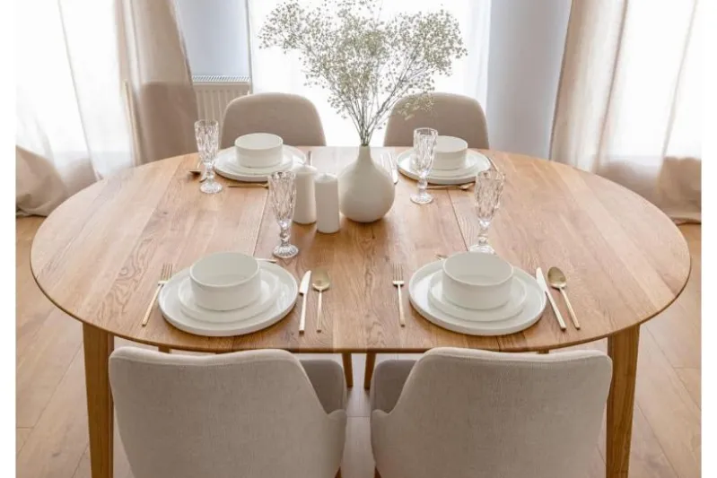 Set 6 sedie imbottite beige OLBIA