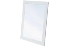 Specchiera shabby chic pino massello bianco