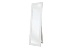 Specchio da terra pino massello bianco shabby chic
