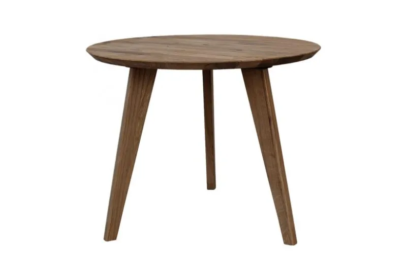 Tavolino da salotto rotondo rovere tabacco 50 cm ORBETELLO