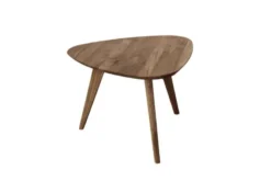 Tavolino rovere massello tabacco 67x68 cm Orbetello