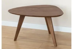 Tavolino rovere massello tabacco 67x68 cm Orbetello