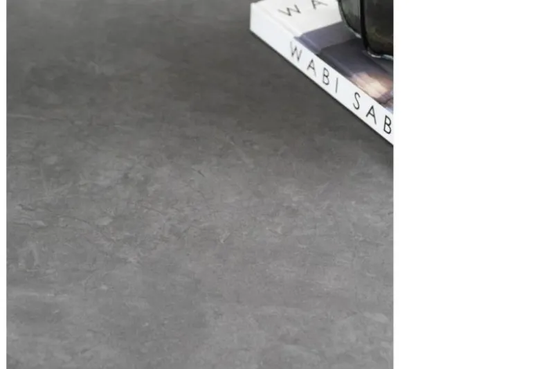 Tavolo allungabile 10 posti 160/240 cm effetto marmo grigio OBSIDIAN