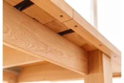 Tavolo allungabile rettangolare da 140 a 230 cm rovere massello GROSSI