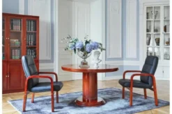 Tavolo classico rotondo da riunione 120 cm PRESTIGE G620