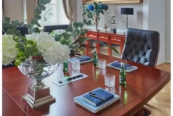 Tavolo conferenze in legno per ufficio PRESTIGE S610 4 Metri