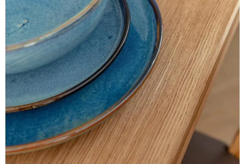 Tavolo da pranzo legno massello di rovere 90x160 GAIA