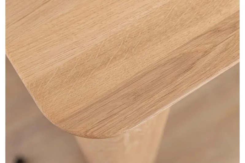 Tavolo da pranzo 8 posti legno massello naturale 100x200