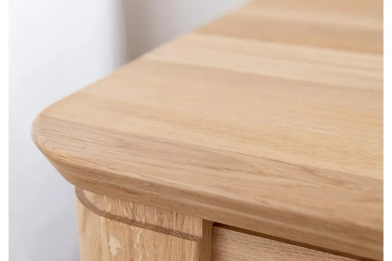 Tavolo da pranzo 8 posti legno massello naturale 100x200