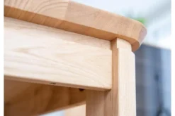 Tavolo da pranzo 8 posti legno massello naturale 100x200