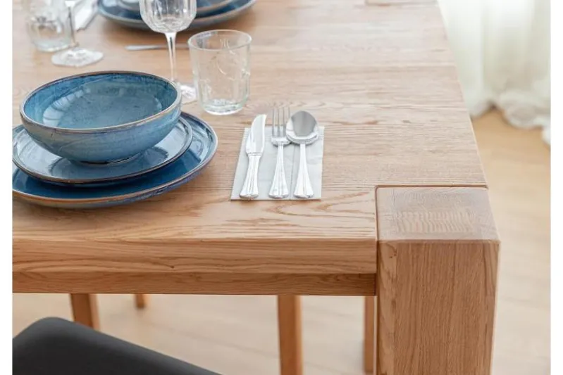 Tavolo rettangolare 100x200 rovere massello oliato SIENA