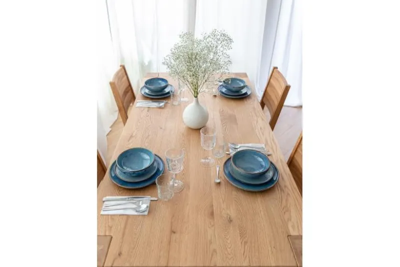 Tavolo rettangolare 100x200 rovere massello oliato SIENA