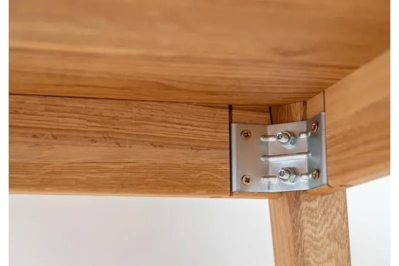Tavolo rovere massello naturale rotondo da 110 cm Orbetello