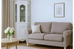 Vetrina ad angolo Princess 830 colore Bianco