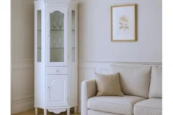 Vetrina ad angolo Princess 830 colore Bianco